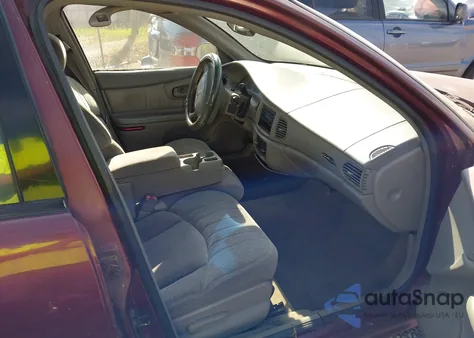 2001 Buick Century Custom из США, поврежденный, VIN 2G4WS52J211136669